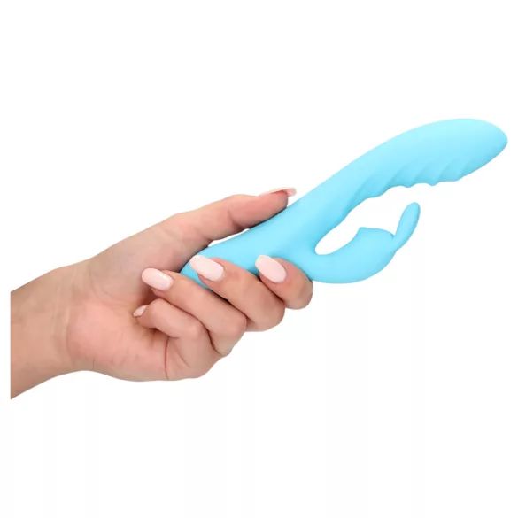 Loveline - Vibromasseur rabbit étanche - stimulation clitoridienne - bleu