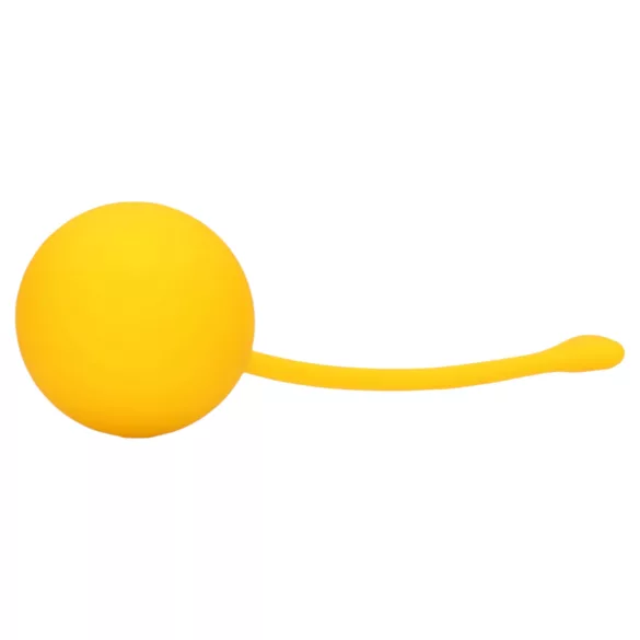 Loveline - boules de geisha silicone - 2 pièces - jaune