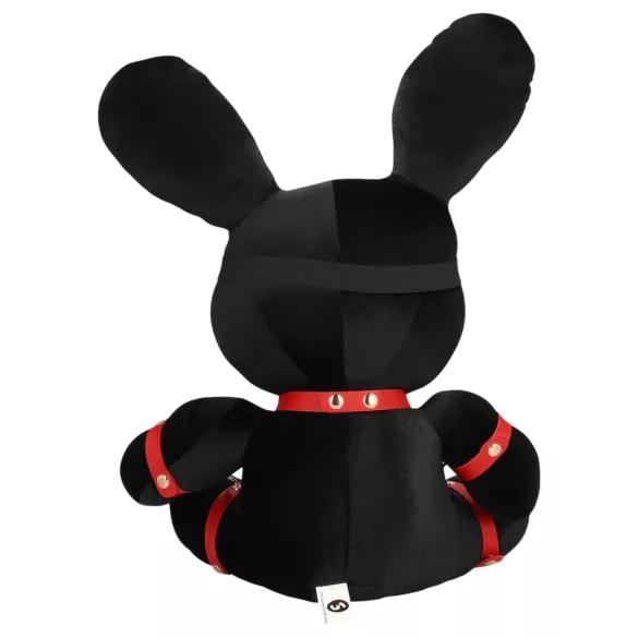 Bondage Rabbit - Masque lapin BDSM - cuir noir