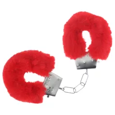 Ouch! - menottes en peluche (rouges)