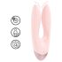 Loveline Amour - vibromasseur à double bras - silicone rose
