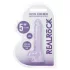 RealRock - gode réaliste avec testicules (violet) - 12,7 cm