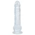 RealRock - gode réaliste avec testicules (transparent) - 12,7 cm