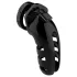 ManCage Modèle 06 - cage de chasteté pour homme (noire) - 14 cm