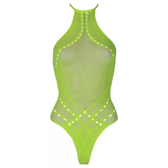 Ouch! - body effet néon - bretelles phosphorescentes - vert fluo