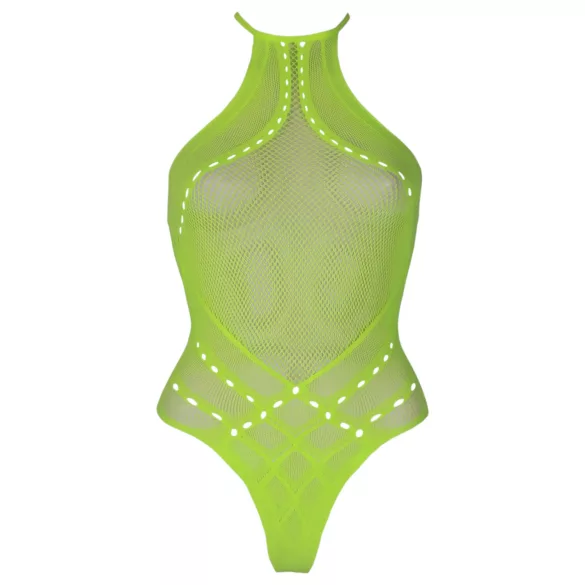 Ouch! - body effet néon - bretelles phosphorescentes - vert fluo