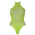 Ouch! - body effet néon - bretelles phosphorescentes - vert fluo