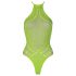 Ouch! - body effet néon - bretelles phosphorescentes - vert fluo - XL-4XL