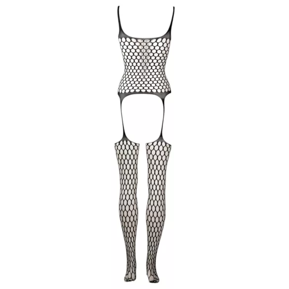Le Désir - ensemble résille à pois - noir - S-XL