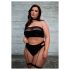 Le Désir Grande Taille - Ensemble 3 Pièces de Lingerie - Noir (XL-4XL)