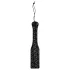 Ouch - paddle en similicuir motif diamant - noir