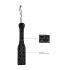 Ouch - paddle en similicuir motif diamant - noir