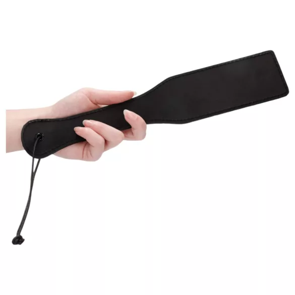 Ouch - paddle en similicuir motif diamant - noir