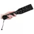 Ouch - paddle en similicuir motif diamant - noir