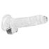 RealRock - gode réaliste transparent - silicone transparent 17cm