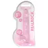 RealRock - godemichet réaliste transparent - rose 19cm