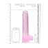 RealRock - godemichet réaliste transparent - rose 22cm