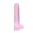 RealRock - godemichet réaliste transparent - rose 22cm