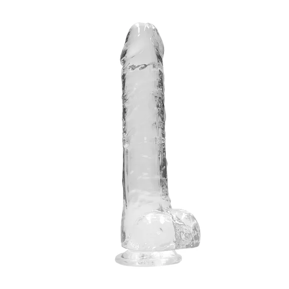RealRock - gode réaliste transparent - silicone transparent 22cm