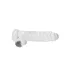 RealRock - gode réaliste transparent - silicone transparent 22cm