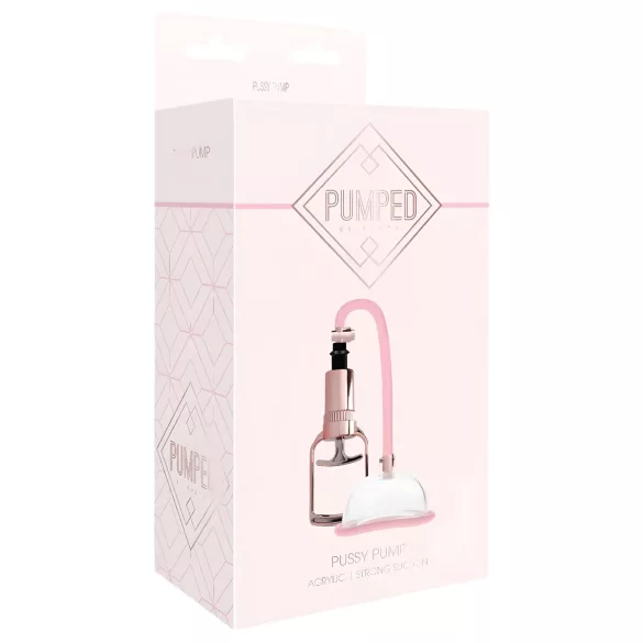 Pumped - masturbateur vagin manuel avec pompe - silicone rose