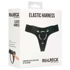 RealRock Elastic - harnais pour gode ceinture - noir