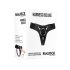 RealRock Deluxe - harnais réglable pour gode ceinture - noir