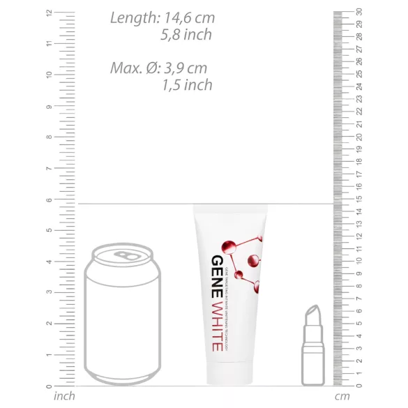 Pharmquests Gene White - crème éclaircissante peau - 100ml