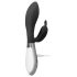 Alexios - vibromasseur rabbit papillon stimulateur clitoridien - silicone noir