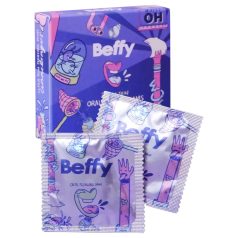 Beffy - lingettes ultra fines pour cunnilingus - 2 pièces