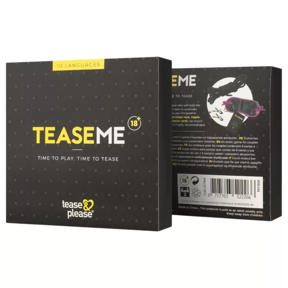 Tease & Please Tease Me - coffret de jeu de rôle érotique