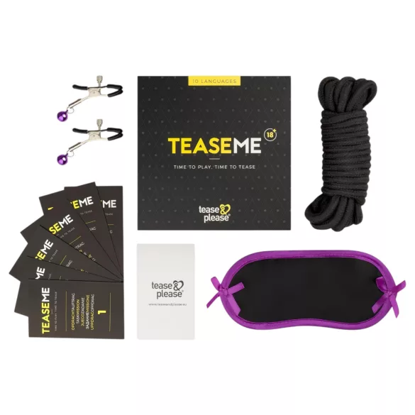 Tease & Please Tease Me - coffret de jeu de rôle érotique