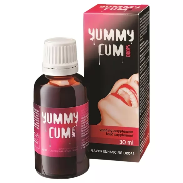 Yummy Cum Drops - complément alimentaire homme - gouttes - 30ml