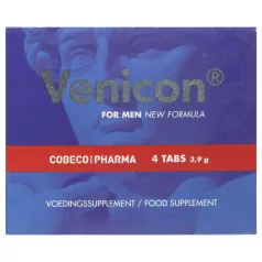   Venicon - complément alimentaire homme - capsules stimulantes - 4 pièces