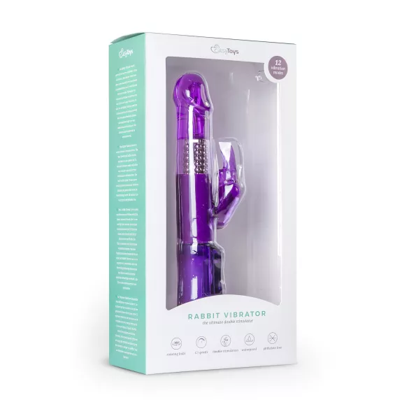 Easytoys Rabbit - vibromasseur rabbit perles rotatives stimulateur clitoris