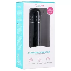 Easytoys - vibromasseur wand torsadé - silicone noir