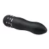 Easytoys Diamond Curved - mini vibromasseur courbé - noir