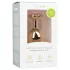 Easytoys - plug anal en métal doré - bijou rose - 3 cm