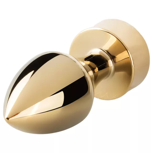 Easytoys Fox NO13 - plug anal métal queue de renard - doré blanc