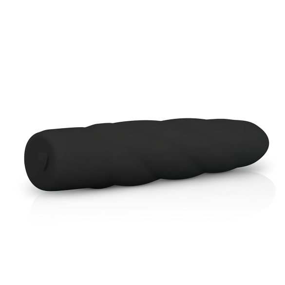 Easytoys Power Vibe - vibromasseur bâton torsadé silicone noir