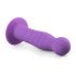 Easytoys - gode ceinture vague avec ventouse - silicone violet