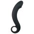 Dong Courbé EasyToys - Dildo Anal en Silicone (Noir)