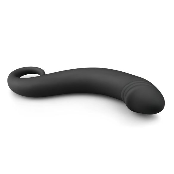 EasyToys - gode anal courbé - silicone noir