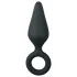 Easytoys - plug anal petite taille - silicone noir