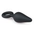 Easytoys Plug Pointu - plug anal avec anneau - taille moyenne (noir)