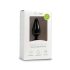 Easytoys Plug Pointu - plug anal avec anneau - taille moyenne (noir)