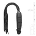 Easytoys - flogger et gode double usage - silicone noir