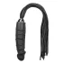 Easytoys - flogger et gode double usage - silicone noir