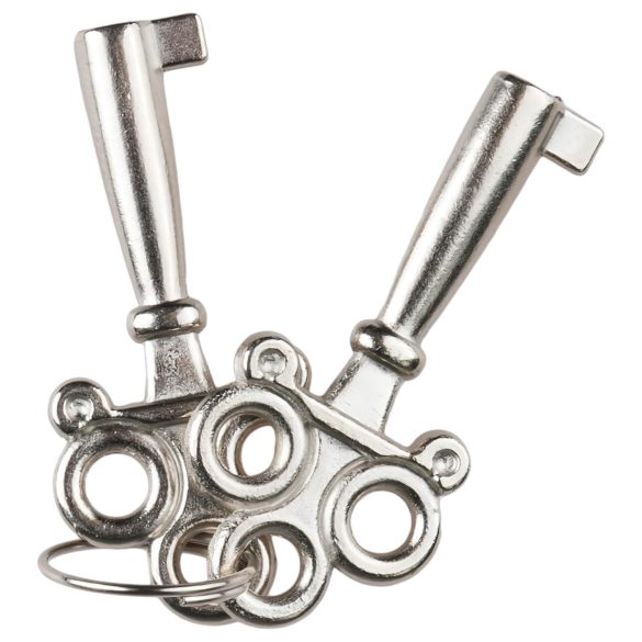 Easytoys - menottes peluche - noir