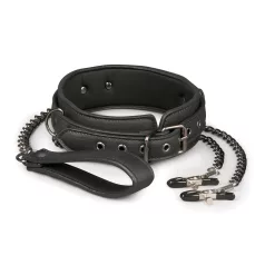   Easytoys - set pinces tétons avec collier et laisse - 4 pièces